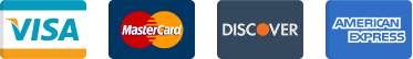 Accepted credit cards