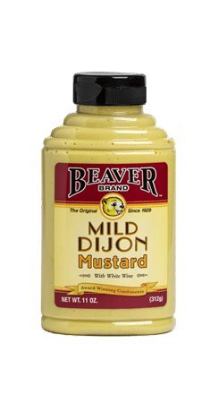Beaver Mild Dijon Mustard (6 Pack)