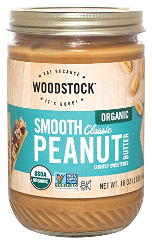 Woodstock Org Classic Smooth Peanut Butter (12 Pack)