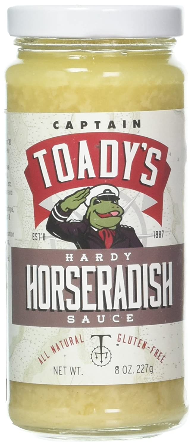 Captain Toady's Hardy Horseradish Sauce (12 Pack)