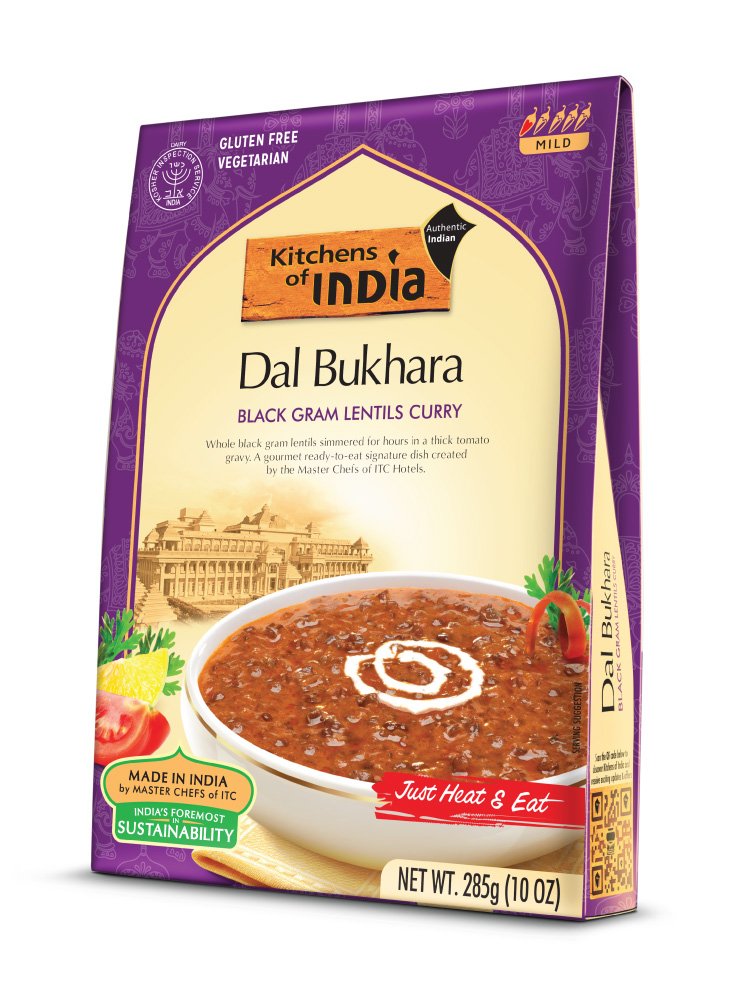Kitchens Of India Dal Bukhara Black Gram Lentils Curry (6 Pack)