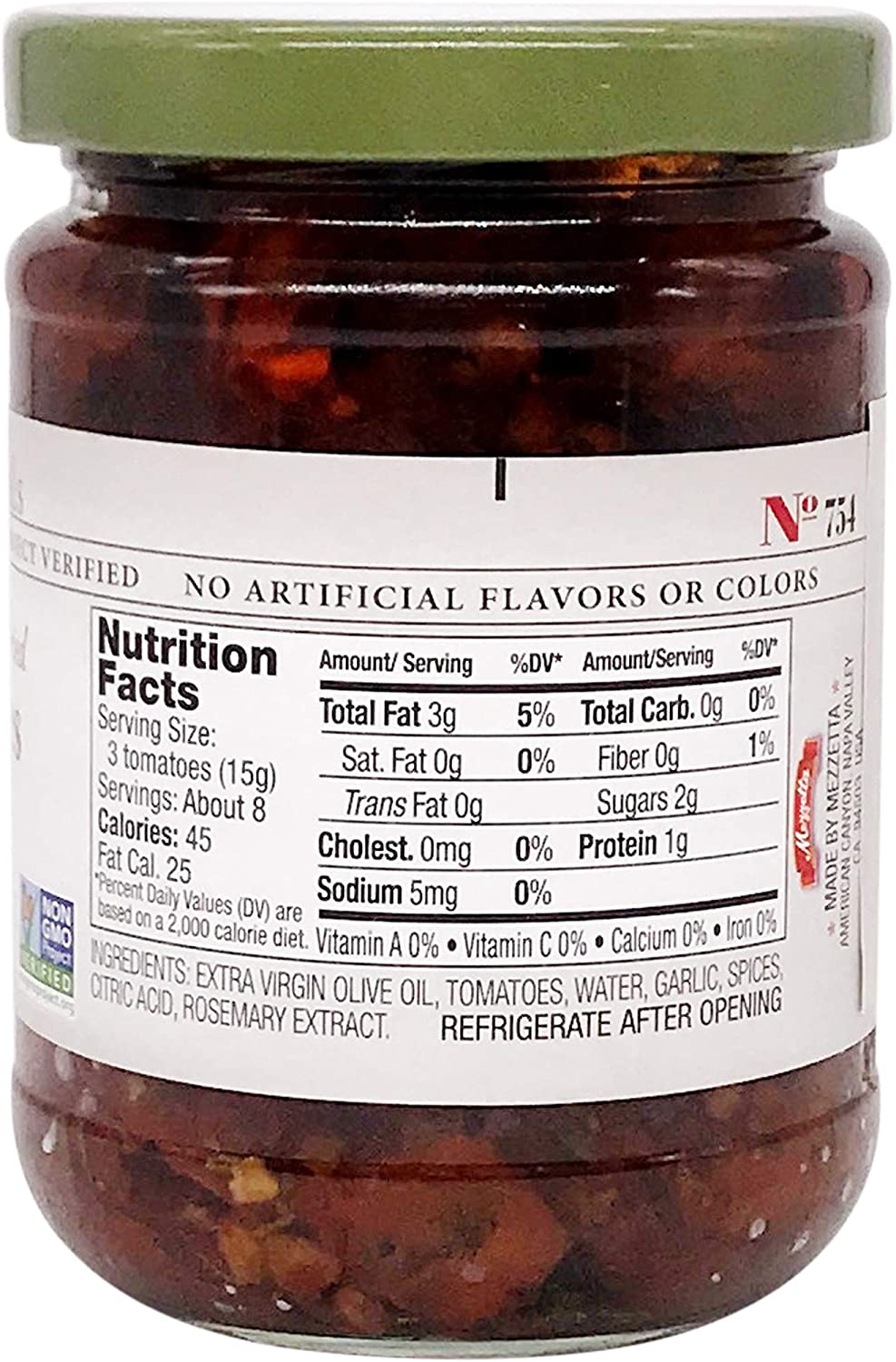 Jeff's Naturals Sndrd Tom In Oil (6 Pack)