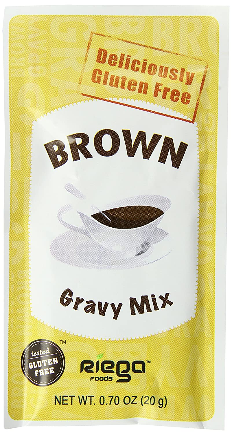 Riega Foods Gluten Free Brown Gravy Mix (8 Pack)