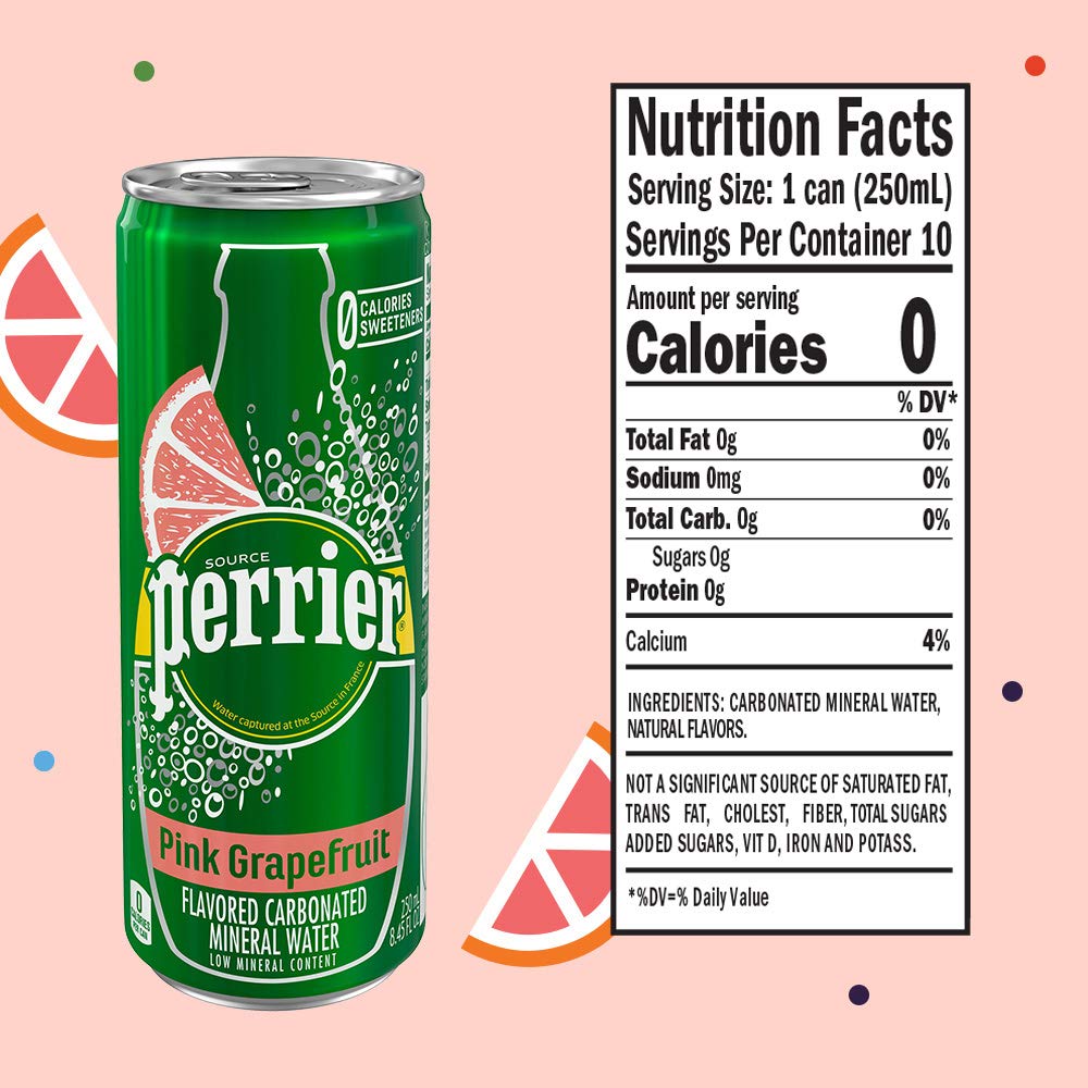 Perrier Sparkling Min Water Grapfruit (3 Pack)