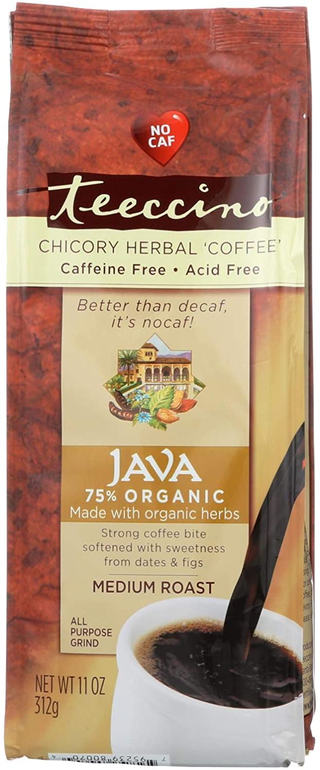 Teeccino Java Herbal Coffee (6 Pack)
