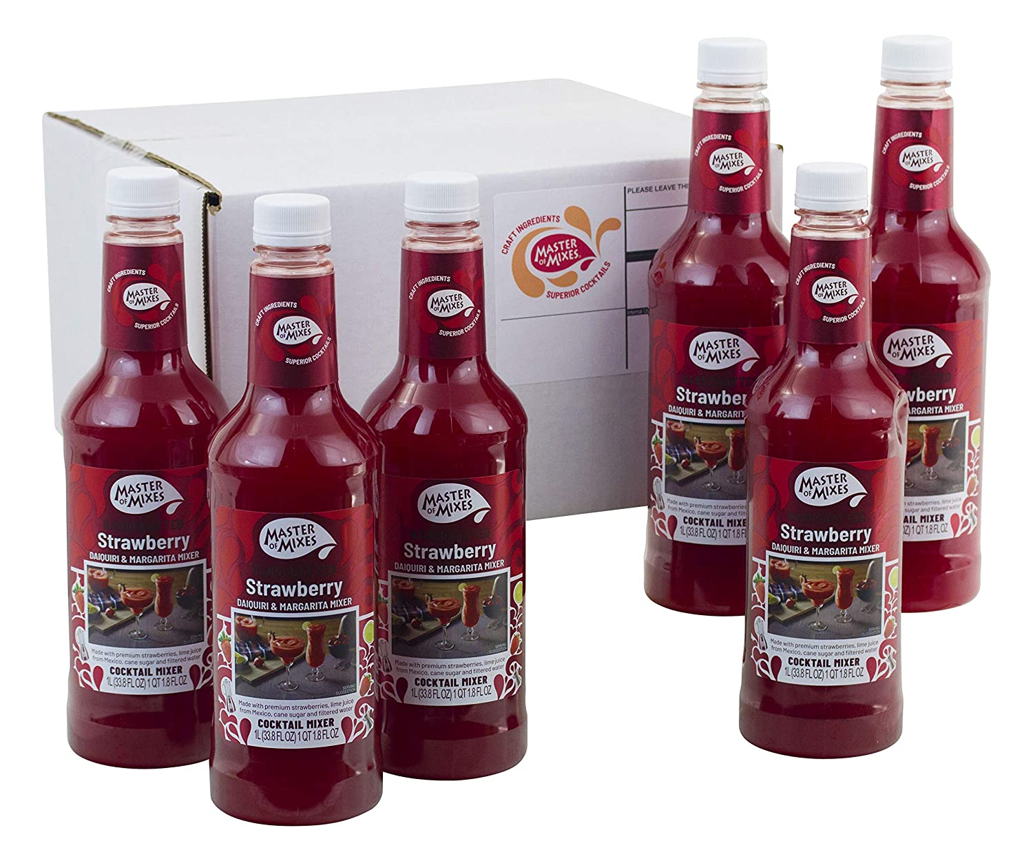 Master Of Mixes Strawberry Daq (6 Pack)