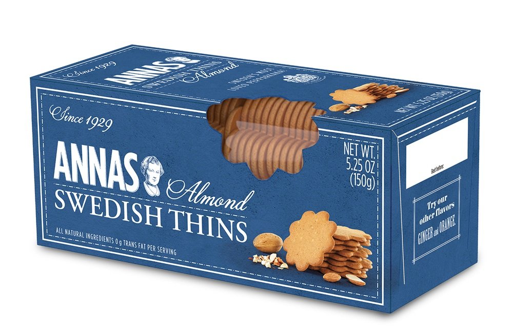 Annas Swedish Almond Thins (12 Pack)