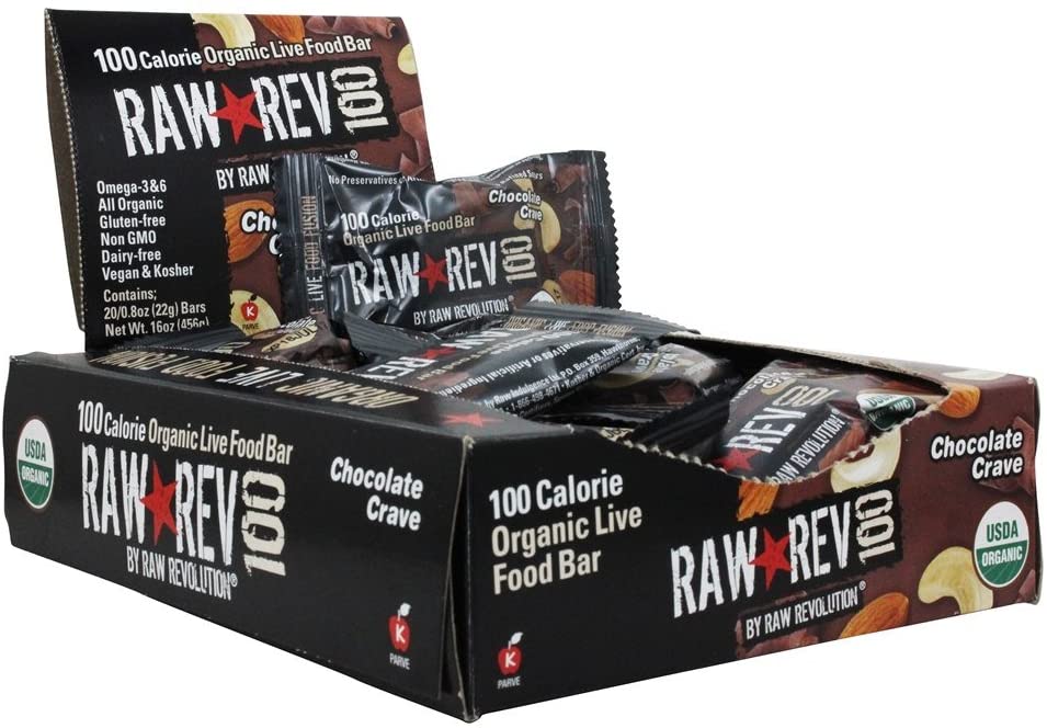 Raw Revolution Chocolate Crave Bar (20 Pack)