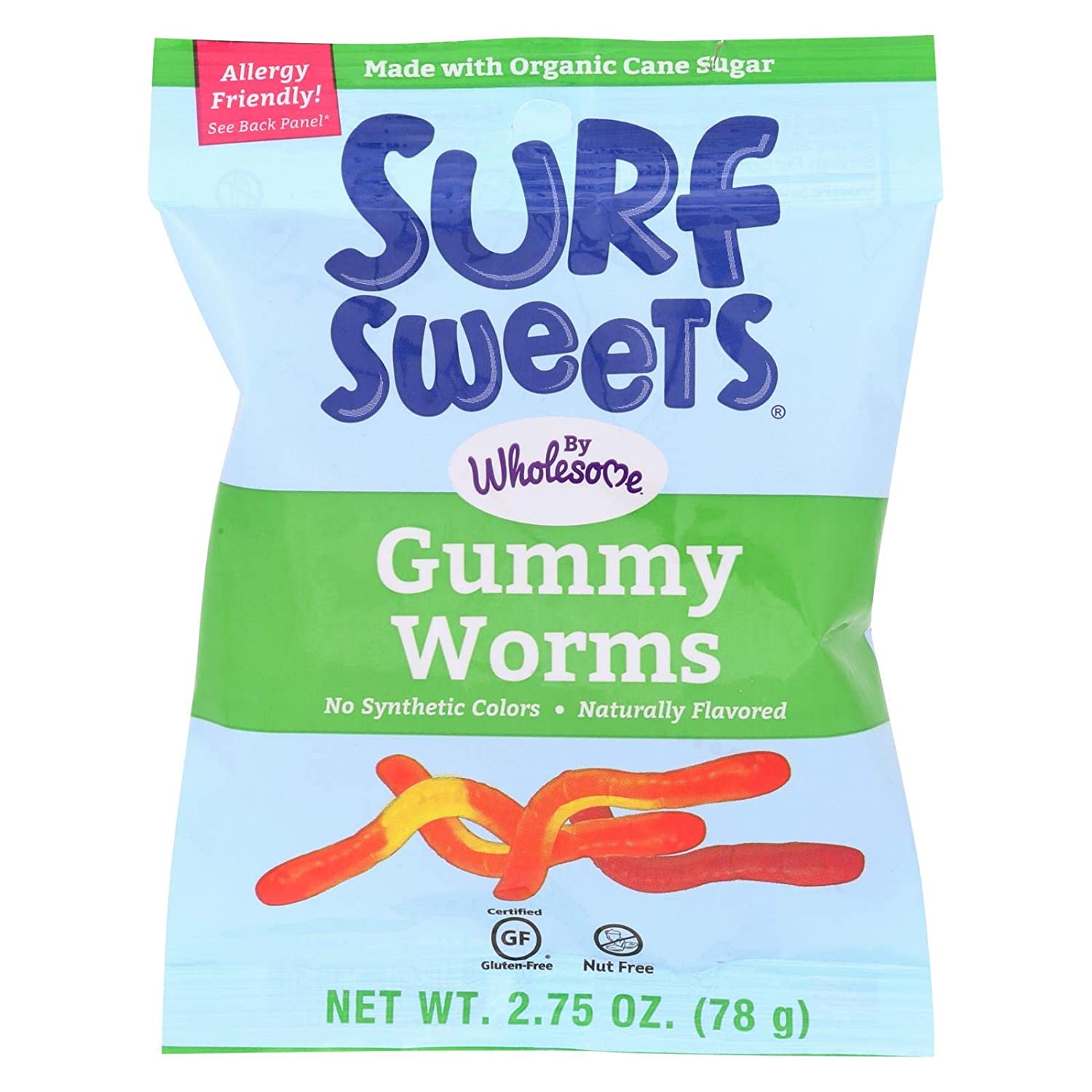 Surf Sweets Gummy Worms (12 Pack)