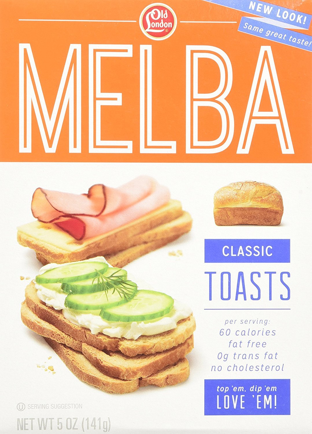 Old London White MeLba Toast (12 Pack)