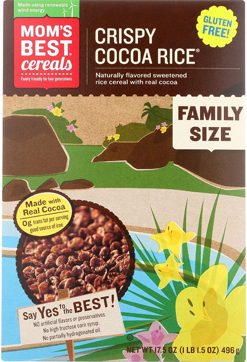 Mom's Best Naturals Cocoa Crisp Rice (14 Pack)