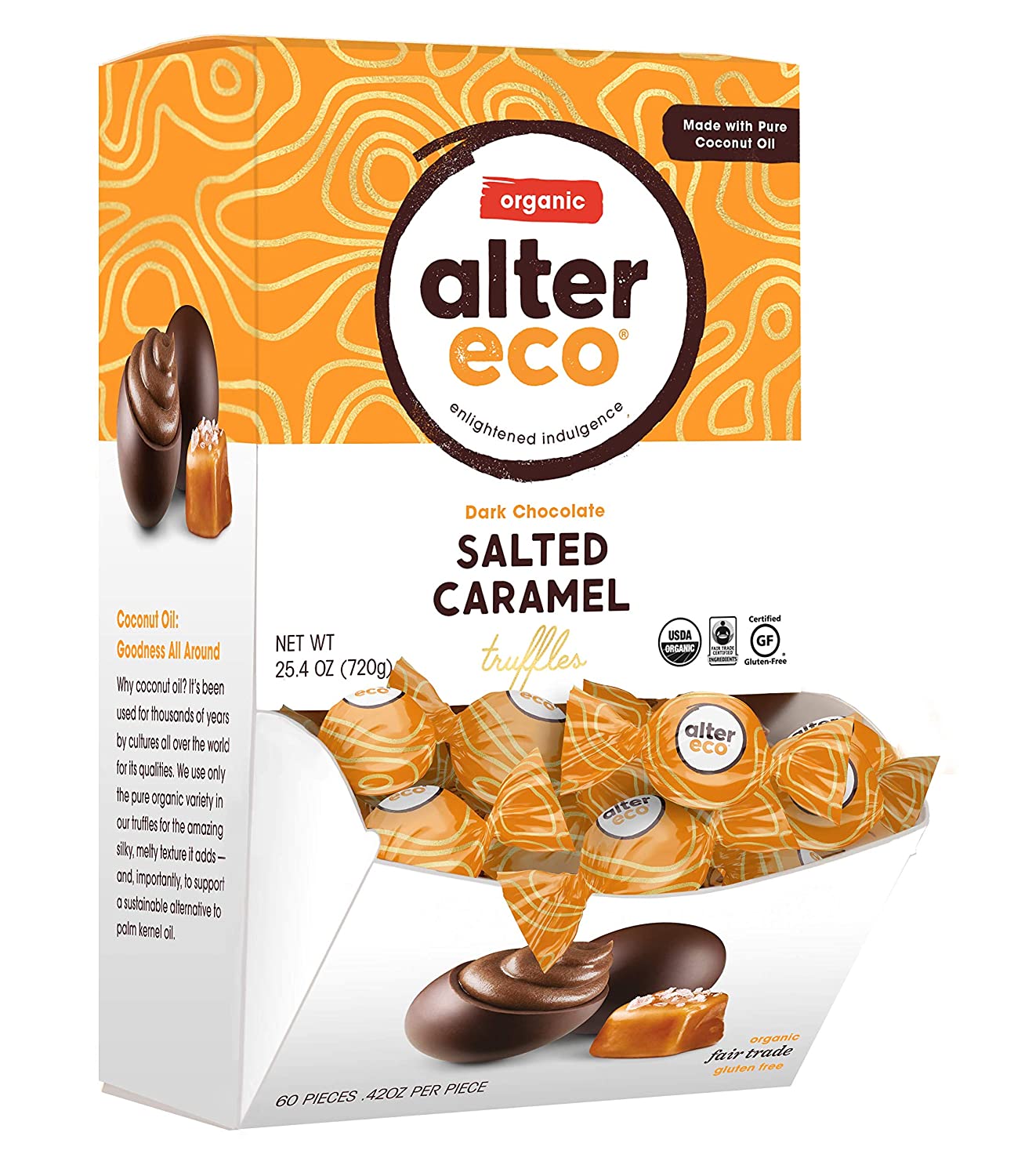 Alter Eco Salted Caramel Truffle (60 Pack)