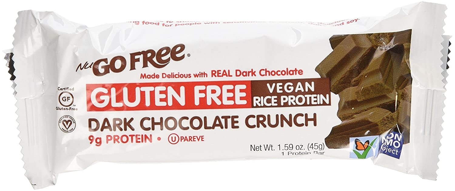 Nugo Dark Chocolate Crunch Bar (12 Pack)