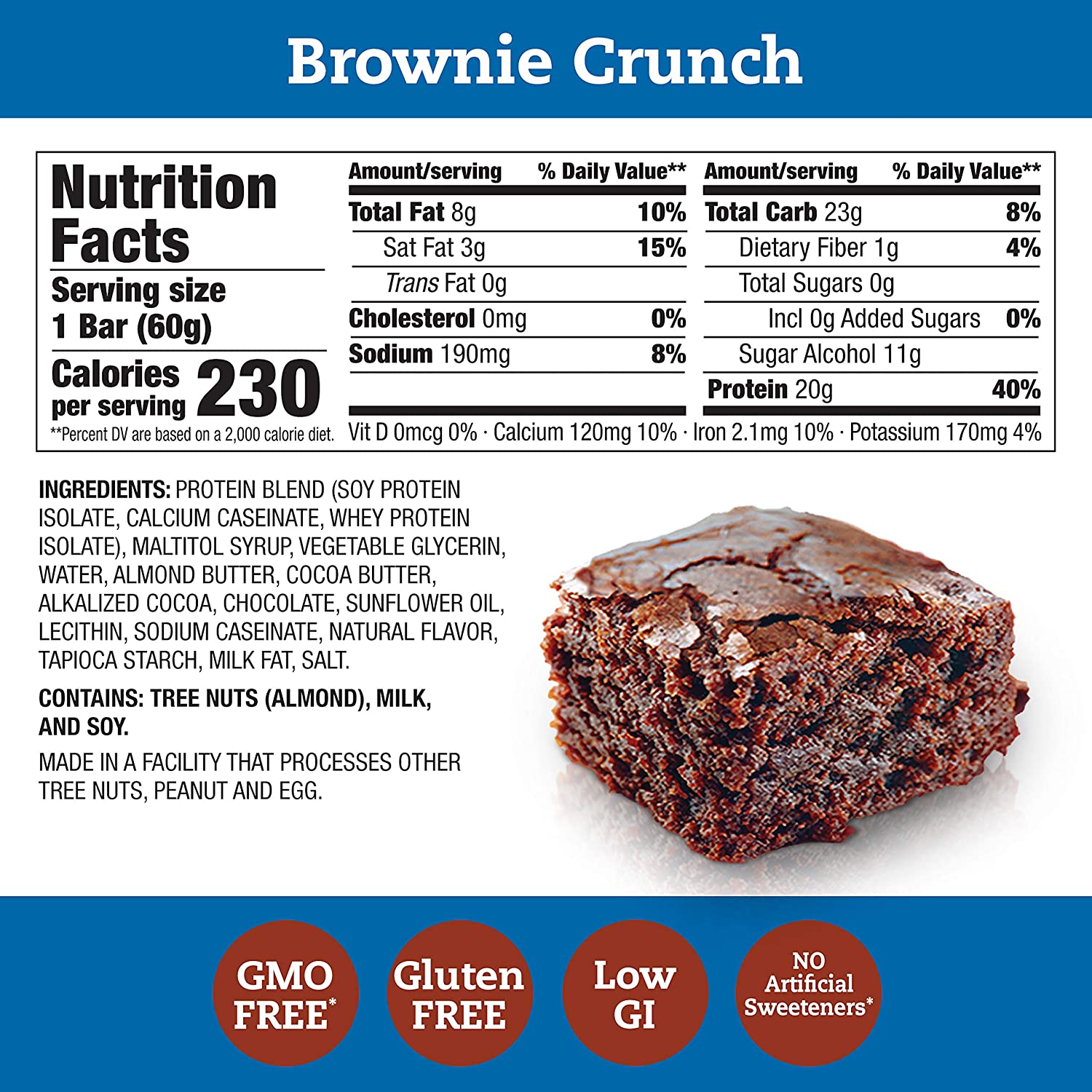 Think Baby Brownie Crunch Thin Bar (10 Pack)