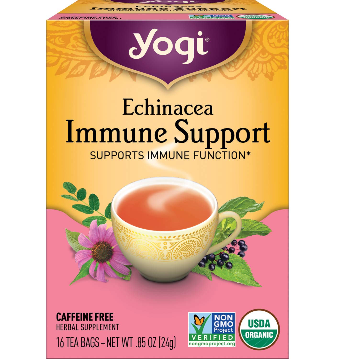 Yogi Echinacea Immune Tea (6 Pack)