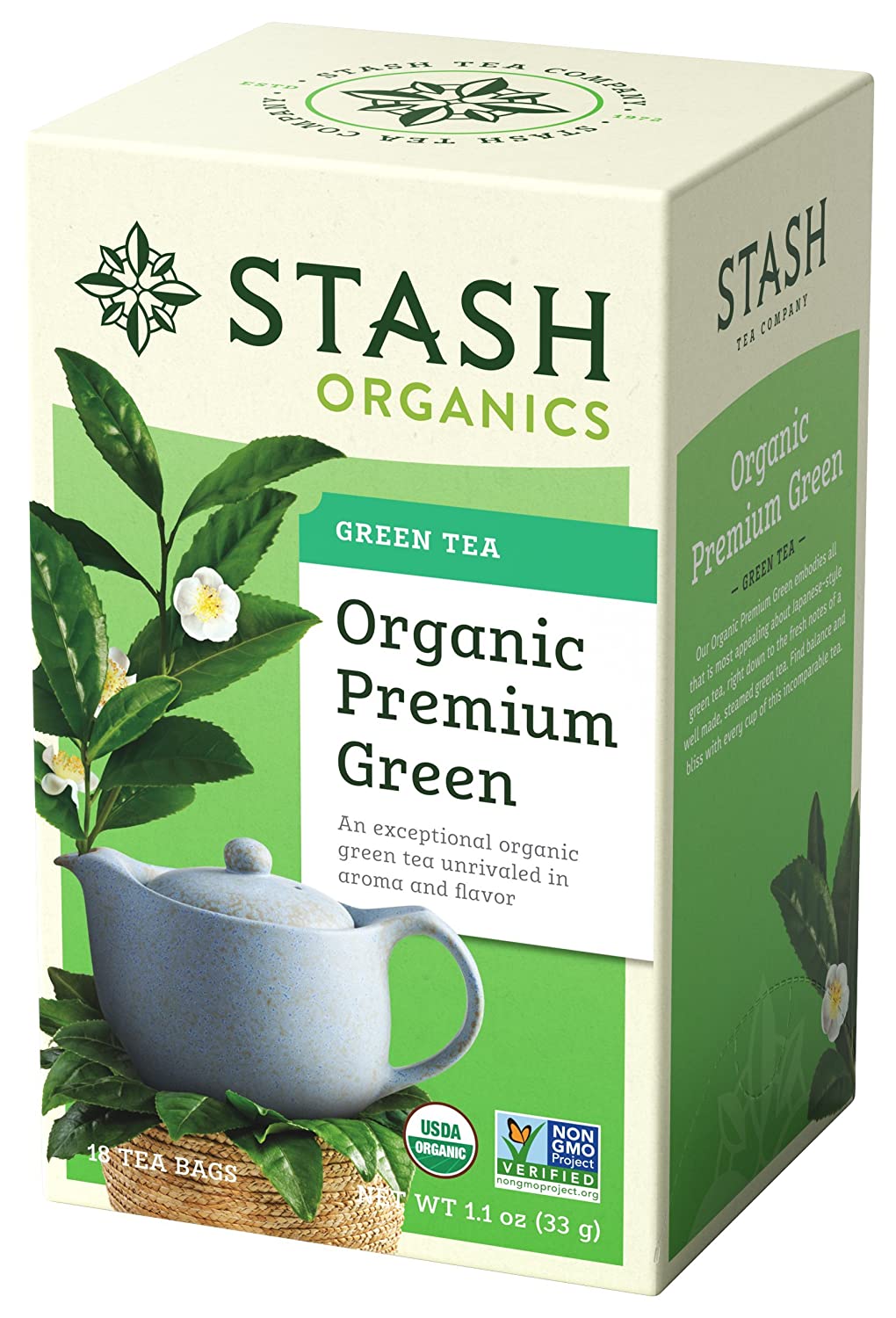 Stash Tea Green Premium Tea (6 Pack)