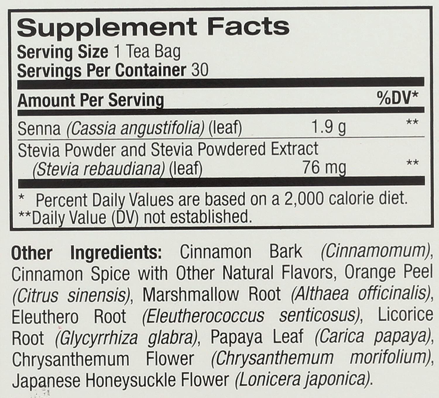Laci Le Beau Cinnamon Spice Super Diet Tea (1 Pack)