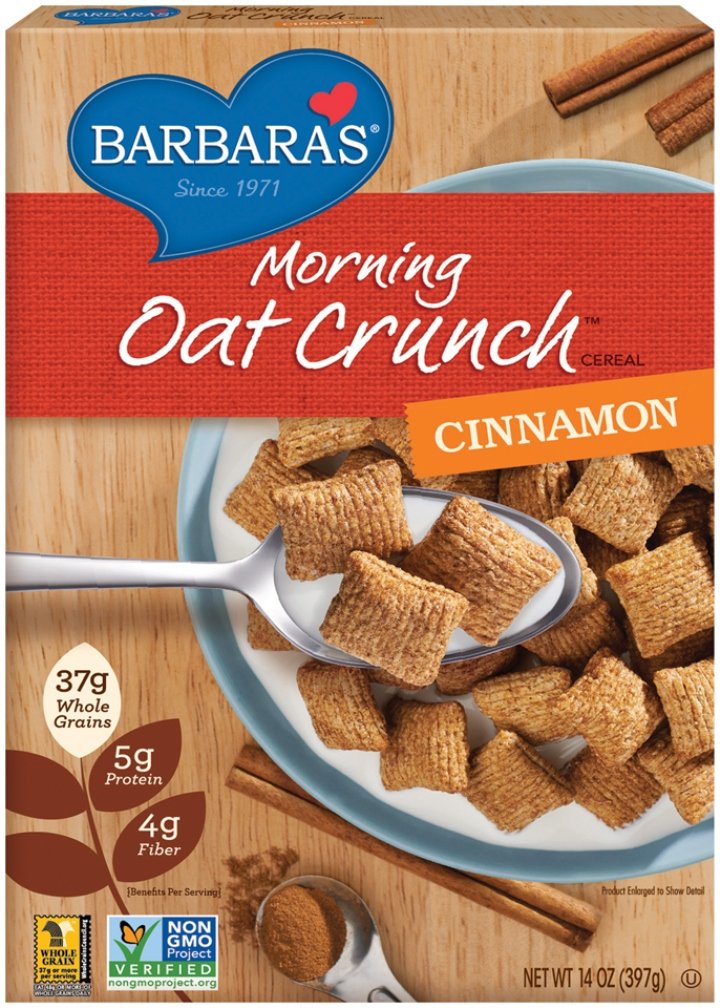 Barbara's Bakery Morn Oat Crunch Cinn (6 Pack)