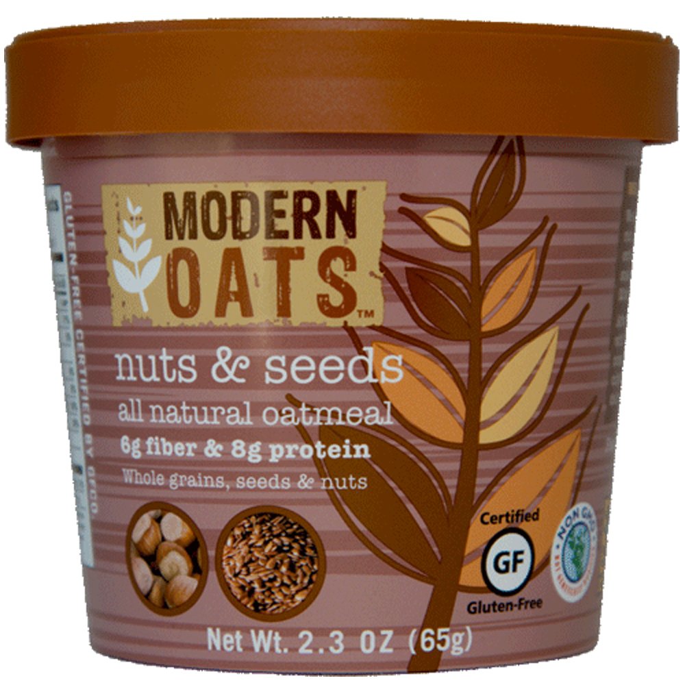 Modern Oats Nuts & Seeds All Natural Oatmeal (6 Pack)