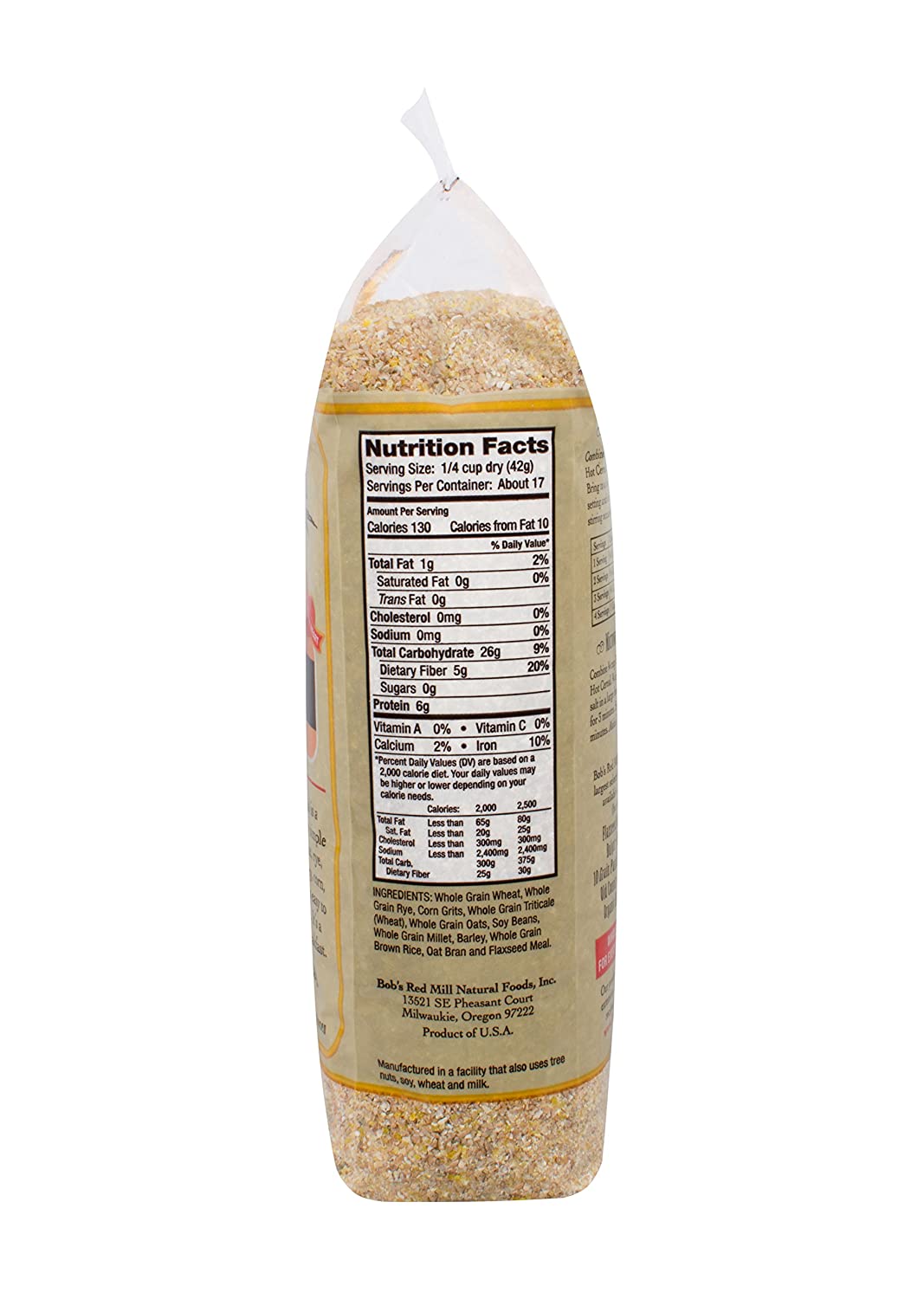 Bob's Red Mill Cereal Mix 10 Grain (1 Pack)