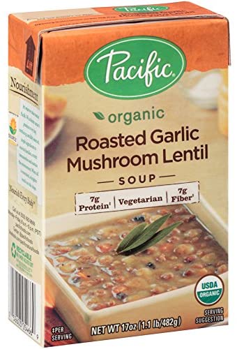 Pacific Natural Foods Gar/Mush Lntl Sp (12 Pack)