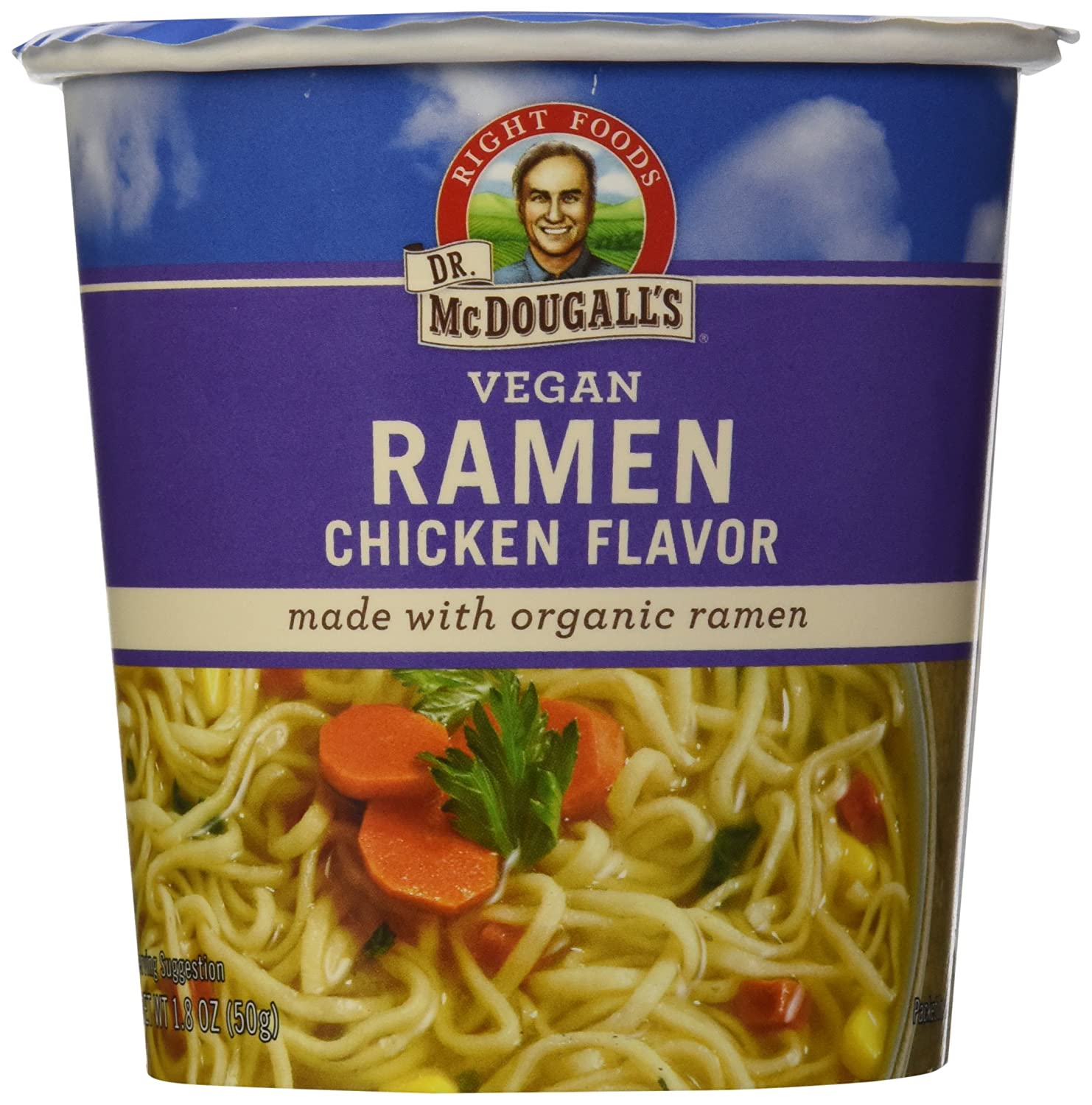 Dr. Mcdougall's Vegan Chicken Ramen Big (6 Pack)
